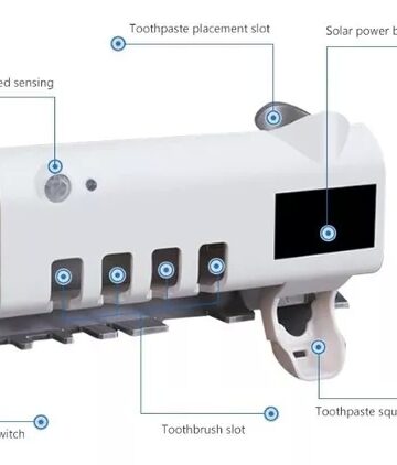 SOPORTE ESTERILIZADOR DE CEPILLOS